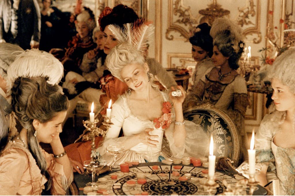 Marie Antoinette (2006)Directed by Sofia CoppolaShown center: Kirsten Dunst